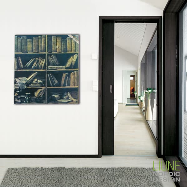 Mountain | D6 Black veneer door
