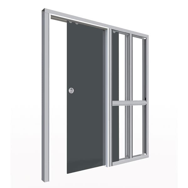 GREY OPAL GLASS DOOR