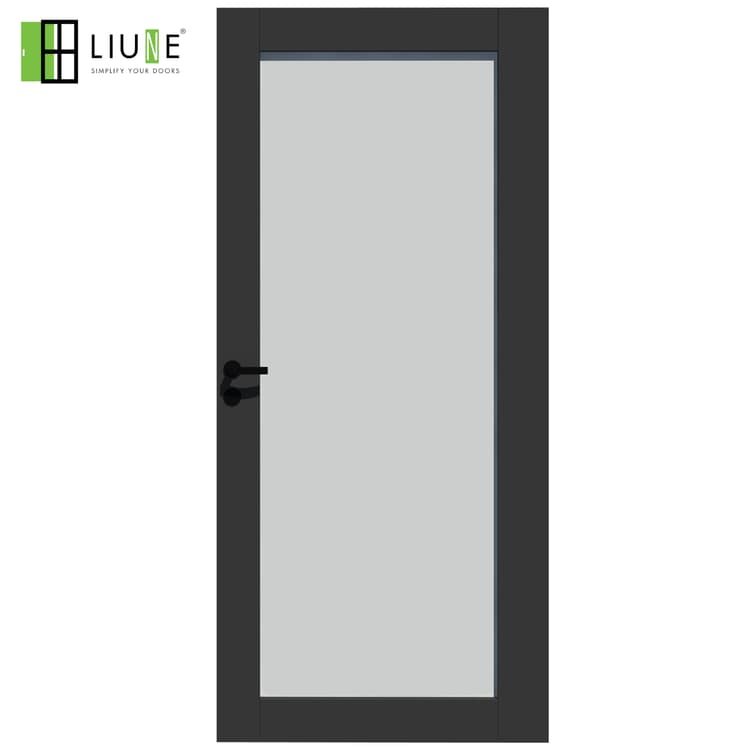 KARE | BLACK INTERIOR DOOR WITH GLASS