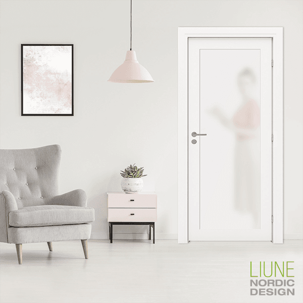 KARE | WHITE INTERIOR DOOR WITH GLASS