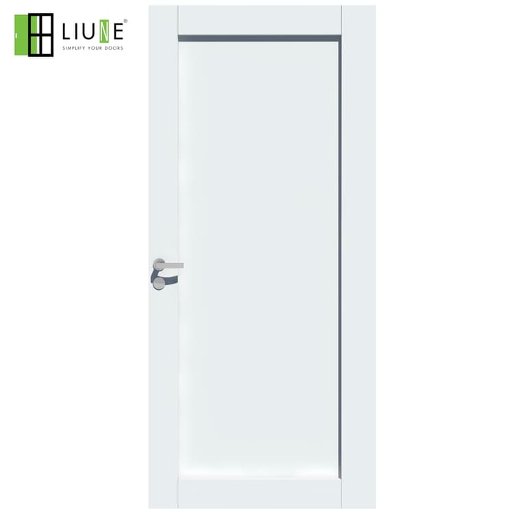JOY | WHITE DOOR WITH WOODEN RECESS
