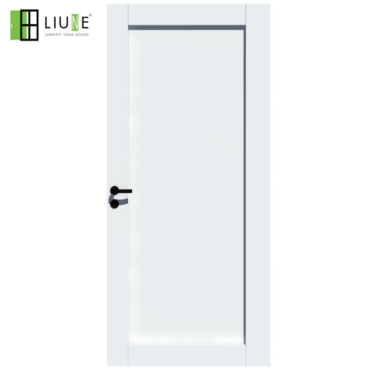 JOY | WHITE DOOR WITH WOODEN RECESS